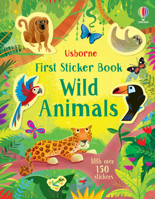 First Sticker Book: Wild Animals - Usborne