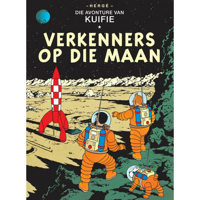 Kuifie 17: Verkenners op die Maan - Herge
