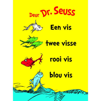 Een Vis Twee Visse Rooi Vis Blou Vis - DR Seuss