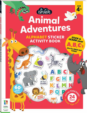 Jr Explorers: Animal Adventures Alphabet - Hinkler