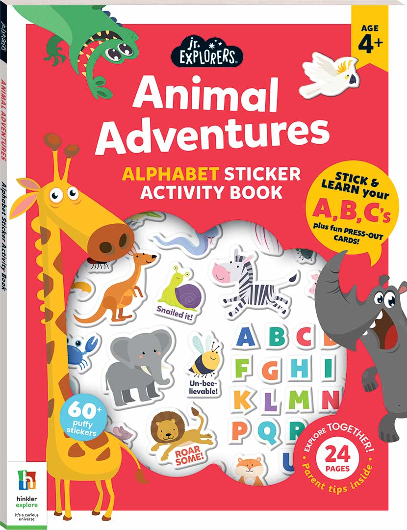 Jr Explorers: Animal Adventures Alphabet - Hinkler