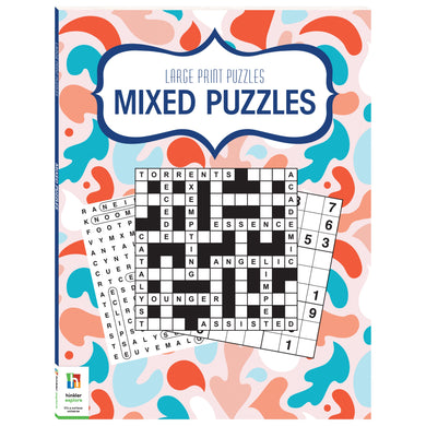 Large Print Puzzles Mixed Puzzles - Hinkler explore
