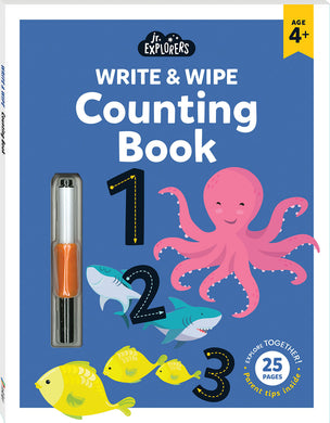 Jr Explorers: Write & Wipe - Counting Bo - Hinkler