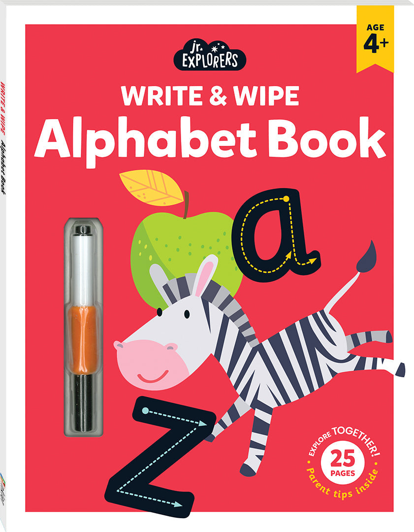 Jr Explorers: Write & Wipe - Alphabet Bo - Hinkler