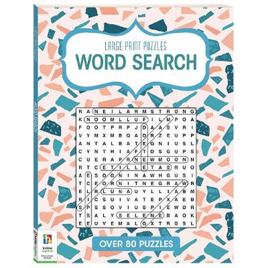 Large Print Puzzles: Word Search - Hinkler