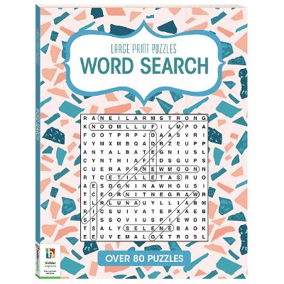 Large Print Puzzles: Word Search - Hinkler