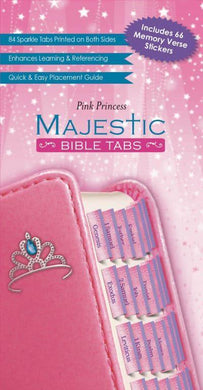 Bible Tabs: Princess Bible Tabs Pink - Ellie Claire