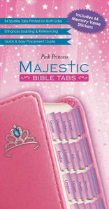 Bible Tabs: Princess Bible Tabs Pink - Ellie Claire