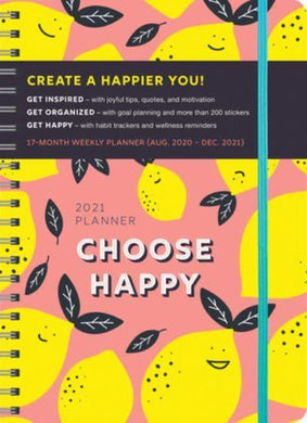Choose Happy 2021 Planner - Sourcebooks
