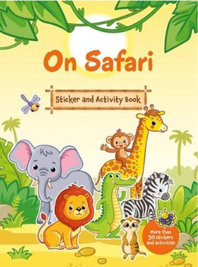 On Safari Sticker & Activity Book - JBSA