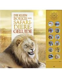 Klein Boekie van Safari-Dieregeluide