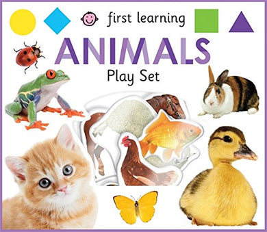 First Learning Play Set: Animals - Priddy