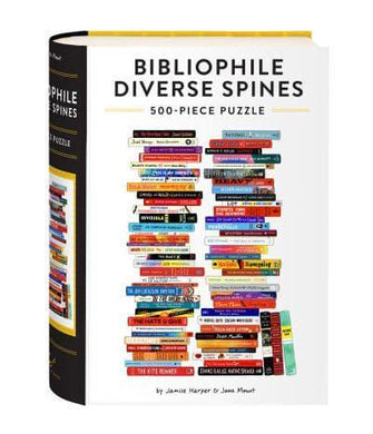 Puzzle: Bibliophile Diverse Spines - Jamise Harper