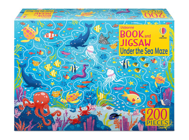 Book & Jigsaw: Under The Sea - Usborne