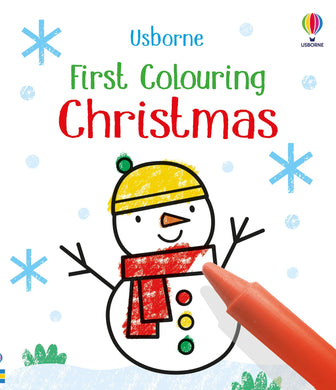 First Colouring: Christmas - Usborne