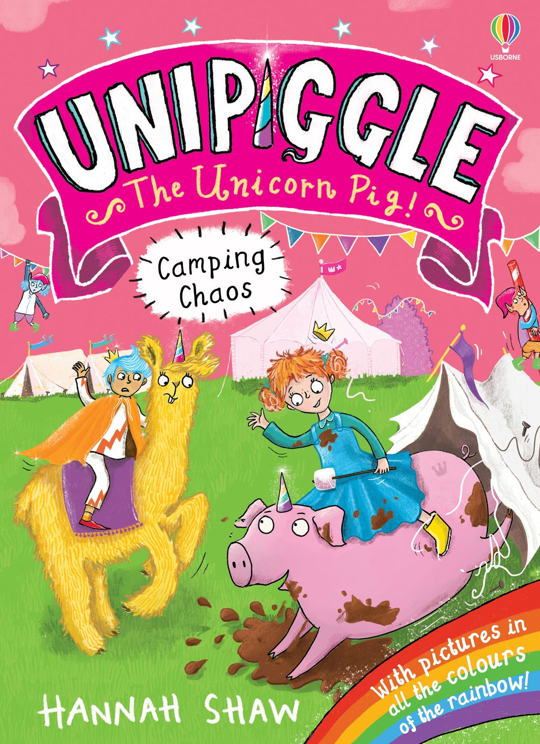Unipiggle Unicorn Pig 05: Camping Chaos - Usborne