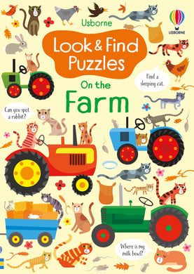 Look & Find Puzzles: On The Farm - Usborne