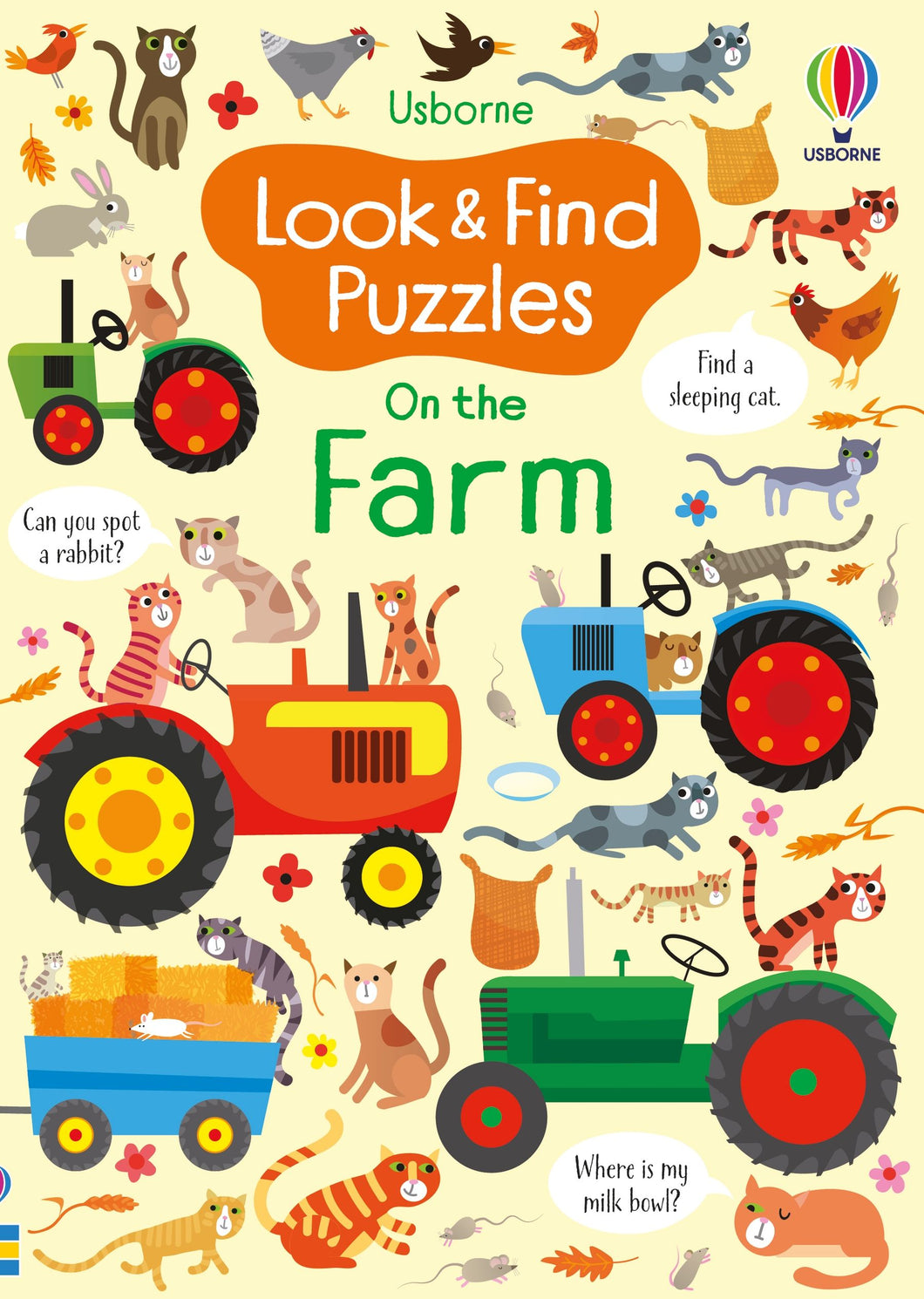 Look & Find Puzzles: On The Farm - Usborne