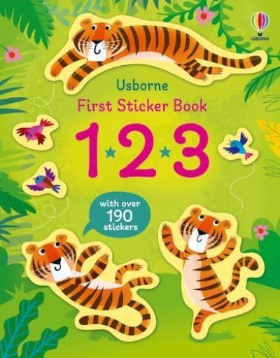 Usborne First Sticker Book 1 2 3 - Usborne