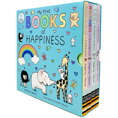First Books Of Happiness: 4 BB Sllipcase - Patricia Hegarty