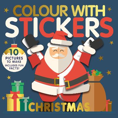 Colour With Stickers: Christmas - Little Tiger