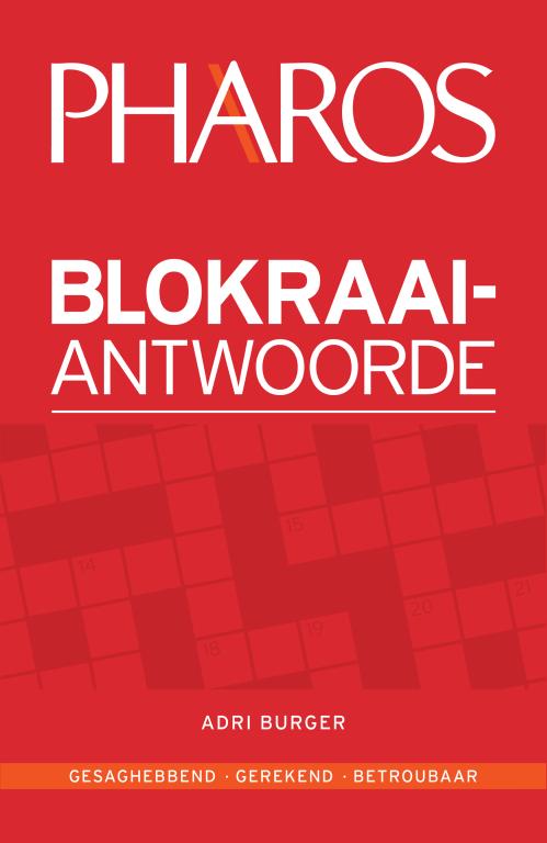Pharos: Blokraai-antwoorde - Adri Burger