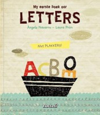 My Eerste Boek Oor Letters (Met Plakkers - Fantasi