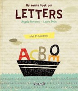 My Eerste Boek Oor Letters (Met Plakkers - Fantasi