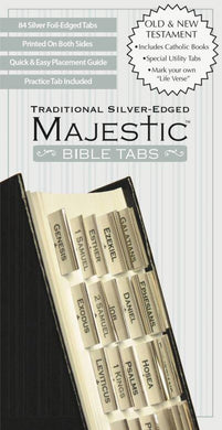 Bible Tabs: Majestic Traditional Silver - Ellie Claire