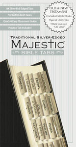 Bible Tabs: Majestic Traditional Silver - Ellie Claire