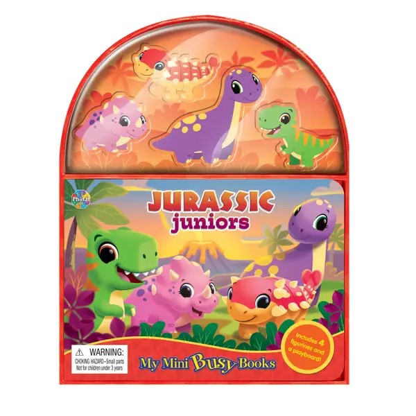Mini Busy Books: Jurassic Junior - Phidal