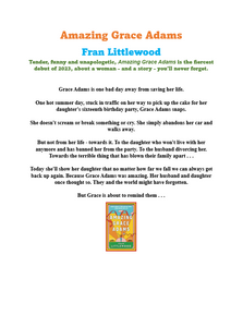 Bookbox - Pastel / Boekboks - Pastel (Amazing Grace Adams - Fran Littlewood)